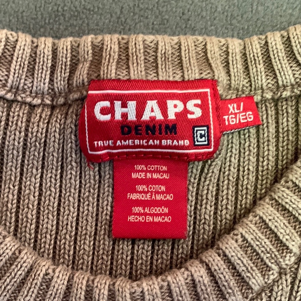 Chaps Crewneck Sweater Size XL